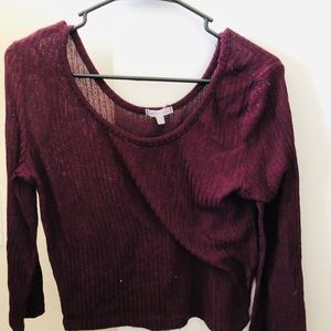 Charlotte russe crop top